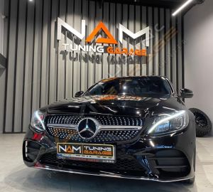 MERCEDES W205 C SERISI IÇIN UYUMLU MAKYAJLI AMG GÖRÜNÜM ÖN TAMPON