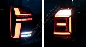 TRANSPORTER T6 IÇIN UYUMLU MAKYAJLI LED STOP (2015-2019)