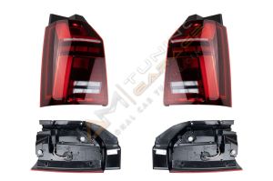 TRANSPORTER T6 IÇIN UYUMLU MAKYAJLI LED STOP (2015-2019)