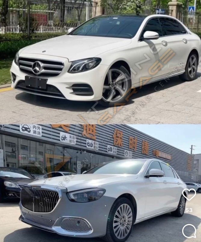 MERCEDES W213 E KASA YENİ KASA MAYBACH GÖRÜNÜM BODY KİT