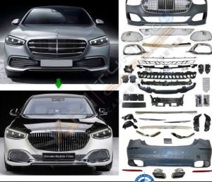 MERCEDES W223 S SERISI IÇIN UYUMLU 2021+ MAYBACH GÖRÜNÜM BODY KIT