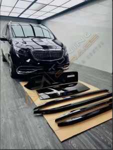 MERCEDES W447 VITO IÇIN UYUMLU AERO KIT (TAVAN RAYI-SPOILER-MOON VISOR)