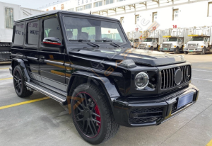 MERCEDES W463 G SERISI IÇIN UYUMLU G63 GÖRÜNÜM BODY KIT FULL SET (2004-2018)