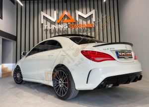 MERCEDES W117 CLA SERISI IÇIN UYUMLU AMG SET (ÖN ARKA TAMPON, DIAMOND PANJUR,MARSPIYEL,EGZOZLAR