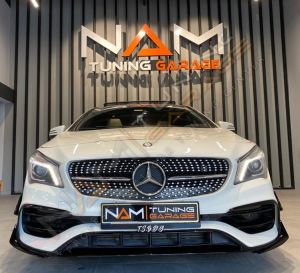 MERCEDES W117 CLA SERISI IÇIN UYUMLU AMG SET (ÖN ARKA TAMPON, DIAMOND PANJUR,MARSPIYEL,EGZOZLAR