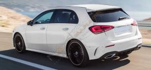 MERCEDES W177 HB A SERISI IÇIN UYUMLU AMG SET (ÖN ARKA TAMPON , DIAMOND PANJUR,MARSPIYEL,EGZOZLAR)