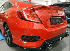 HONDA CIVIC FC5 2016-2020 IÇIN UYUMLU RITIM DIZAYN ARKA SIS LEDI KIRMIZI