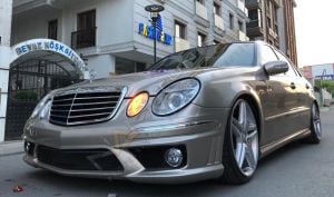 MERCEDES W211 2007-2009 IÇIN UYUMLU E63 ÖN TAMPON