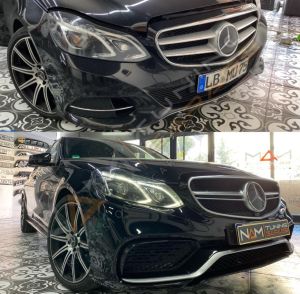 MERCEDES W212 IÇIN UYUMLU E63 BODY KIT (2013-2015) (ÖN TAMPON-DIFÜZÖR-EGZOZ-MARSPIYEL)