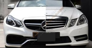 Mercedes W212 Uyumlu Makyajlı E63 Çevirme Facelift Body Kit