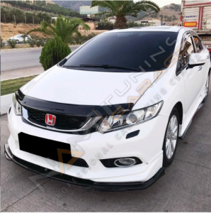 Honda Civic Fb7 Modulo Ön Lip (Plastik) Parlak Siyah