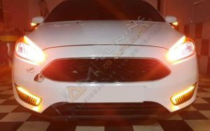 FORD FOCUS IÇIN UYUMLU 2015-2018 ÖN SIS LEDI KAYAR SINYALLI