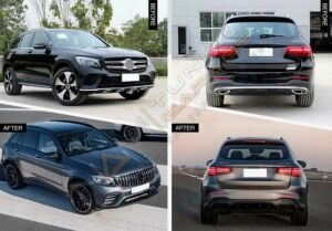 MERCEDES X253 GLC 2016-2019 IÇIN UYUMLU 2020+ FACELIFT BODY KIT (DÖNÜSÜM)