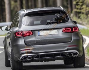 MERCEDES  X253 GLC 2020+ IÇIN UYUMLU FACELIFT AMG63S BODY KIT