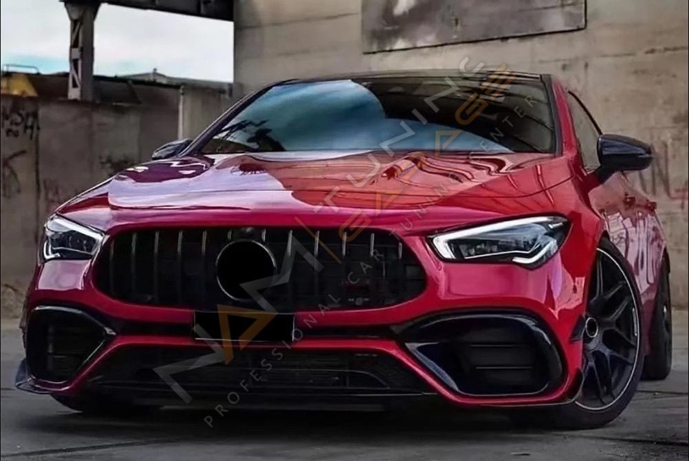 MERCEDES W118 CLA IÇIN UYUMLU CLA 45 GÖRÜNÜM FULL BODY KIT