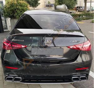Mercedes W206 C63 AMG Difüzör ve Egzoz Uçları