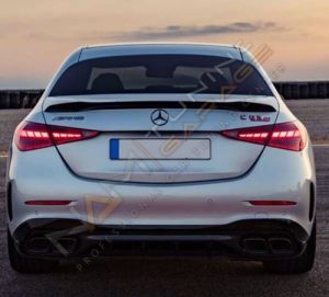 Mercedes W206 C63 AMG Difüzör ve Egzoz Uçları