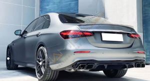 MERCEDES W213 2021- AMG E63 DİFÜZÖR + EGZOZ UCU