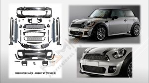 COOPER R56 07-13 İÇİN UYUMLU JCW BODY KIT VERSION 3