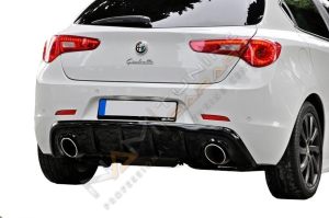 Alfa Romeo Giulietta Difüzör Sağ Sol Çift Çıkış (Plastik)