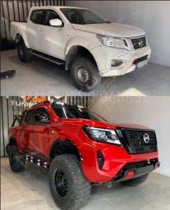 NAVARA 2015+ NP300 IÇIN UYUMLU 2022 FACELIFT BODY KIT