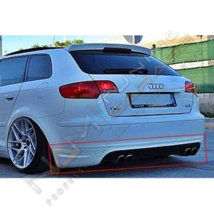 Audi A3 8P Arka Tampon Ek (Plastik) 2 Kapı 2006-2012