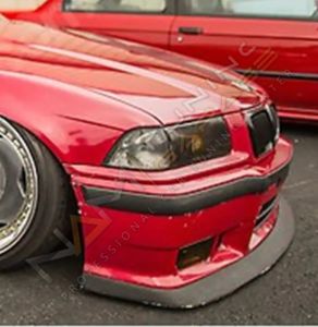 BMW E36 Ön Lip Parlak Siyah (Plastik)