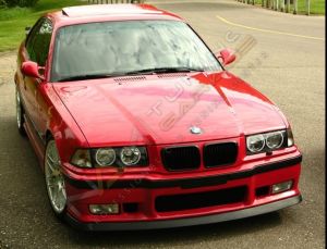 BMW E36 Ön Lip Parlak Siyah (Plastik)