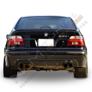Bmw E39 Difüzör M5 Arka Tampon Eki 1995-2004 Arası Parlak Siyah