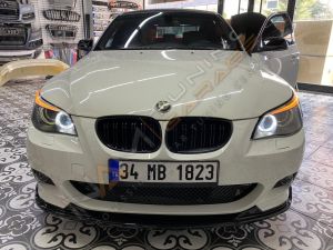 Bmw E60 M tech Ön Lip (Plastik) parlak siyah