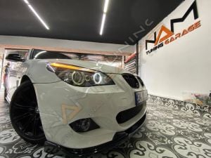 Bmw E60 M Tech Ön Lip (Plastik) 2003-2010 Parlak siyah