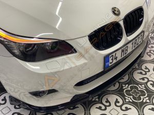 Bmw E60 M tech Ön Lip (Plastik) parlak siyah