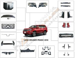 LAND CRUISER PRADO 2014-2017 IÇIN FACELIFT BODY KIT ( 2018+ GÖRÜNÜM)