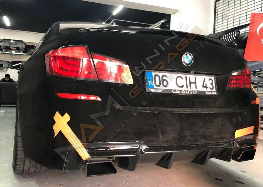 Bmw F10 Vorsteiner Difüzör Orjinal 2011-2017 Piano Black