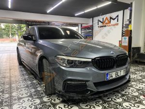 BMW G30 Sedan M Performance Ön Lip Piano Black 2017-2020