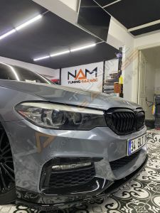 BMW G30 Sedan M Performance Ön Lip Piano Black 2017-2020
