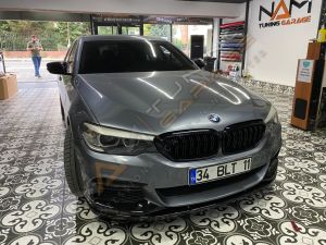 BMW G30 Sedan M Performance Ön Lip Piano Black 2017-2020