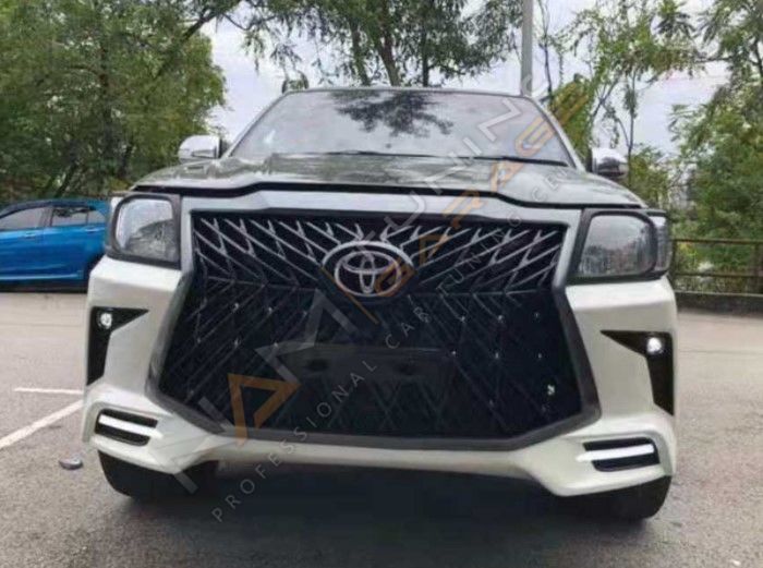 HILUX VIGO (2012-2015) IÇIN UYUMLU LEXUS ÖN TAMPON+PANJUR