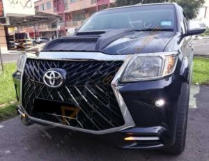 HILUX VIGO (2012-2015) IÇIN UYUMLU LEXUS ÖN TAMPON+PANJUR