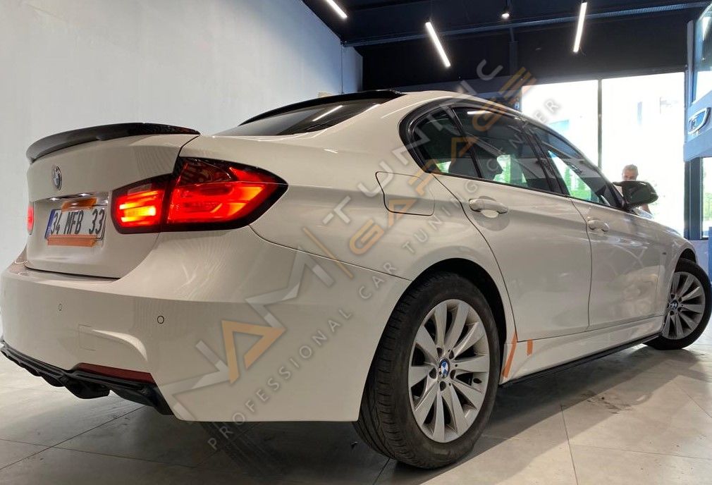 Bmw F30 Yan Marşpiyel Altı Lip Maşpiyel Lipi (Plastik) Piano Black