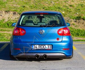 Golf 5 R32 Arka Ek Difüzör İthal Plastik