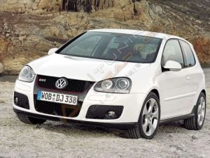 Golf 5 MK5 Ön Tampon + Panjur GTİ Body Kit 2003-2009 arası uyumlu