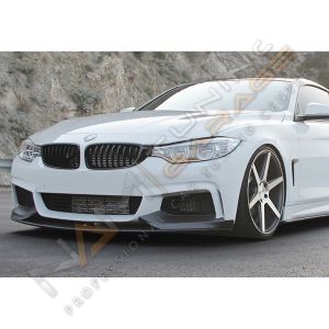 Bmw F32 - F33 - F36 M Tech Ön Lip (Plastik) Parlak Siyah 2014-2020