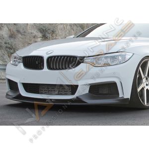 Bmw F32 - F33 - F36 M Tech Ön Lip (Plastik) Parlak Siyah 2014-2020
