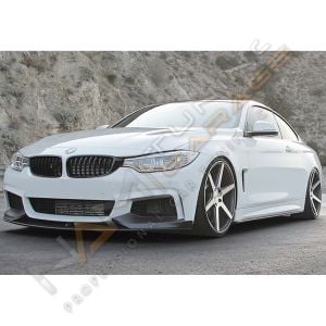 Bmw F32 - F33 - F36 M Tech Ön Lip (Plastik) Parlak Siyah 2014-2020