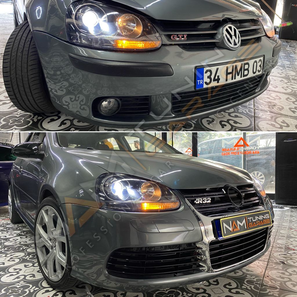 Golf 5 MK5 Ön Tampon + Panjur R32 2003-2009 arası uyumlu