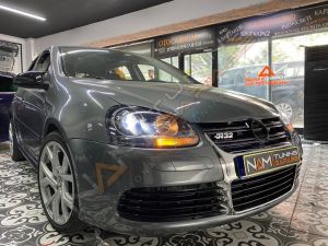 GOLF 5 MK5 2003-2009 IÇIN UYUMLU ÖN TAMPON + PANJUR R32