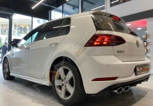 GOLF 7 IÇIN GOLF 7.5 IÇIN UYUMLU R ARKA TAMPON