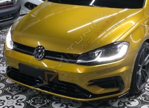 GOLF 7.5 IÇIN UYUMLU R ÖN TAMPON + PANJUR