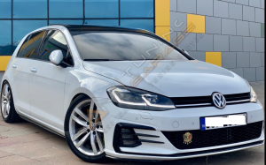 Golf 7 için Golf 7.5 GTİ Görünüm Ön Tampon Panjur Seti 2012-2017